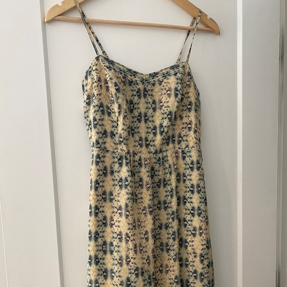 Anthropology Silk Dress